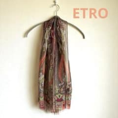エトロ ETRO シルクシフォン長方形ストール シルク100% - メルカリ