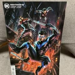 nightwing #75 변형 배트맨 로빈 저스티스 리그