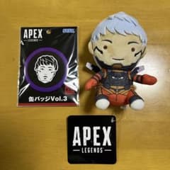 APEX LEGENDS ヴァルキリー デフォルメぬいぐるみ 缶バッジ