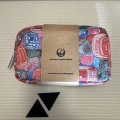 JAL ファーストクラス HERALBONY トラベルポーチ JALビジネスクラス HERALBONY トラベルポーチ - メルカリ