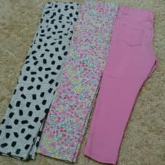 100㎝  H&Mパンツ３本セットのサムネイル