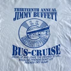【シングルステッチ 90s】JIMMY BUFFETT ビンテージ Tシャツのサムネイル