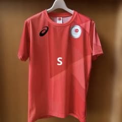 ASICS 도쿄 2020 올림픽 일본 대표 T 셔츠 S 사이즈