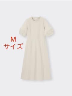 GU ランタンスリーブワンピース［5部袖］のサムネイル