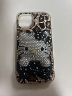 ハローキティ ヒョウ柄 iPhoneケースのサムネイル