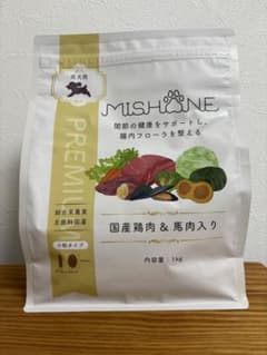 MISHONE ドッグフード 国産鶏肉＆馬肉 1kg 成犬用 - メルカリ