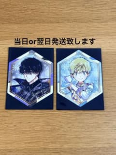 メダリスト展 入場特典 ステッカー 鴗鳥理凰 夜鷹純のサムネイル