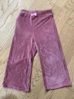 子ども服　ベロアパンツ　110のサムネイル