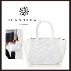○☆新品 未使用 セントアンドリュース リンクス スタッズカートバッグ
