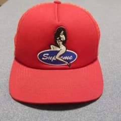 SUPREME メッシュキャップ レッドのサムネイル