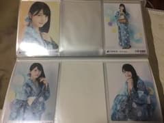久保史緒里生写真 浴衣 壁無しセミコンのサムネイル