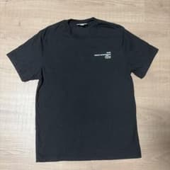 LACOSTE プリントモチーフジャージーTシャツ ブラック