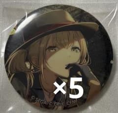 プロセカ 小豆沢こはね グリッター缶バッジ グリ缶 vol.52B 5点セット