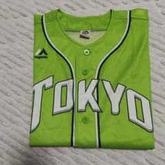 【東京ヤクルト】Majestic TOKYO ユニフォーム 蛍光グリーンのサムネイル