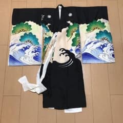 男の子　着物　お宮参り　七五三　産着のサムネイル