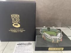 甲子園球場ジオラマ模型　阪神タイガース　非売品♡のサムネイル