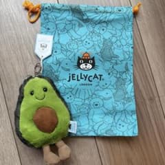 Jellycat ジェリーキャット アボカド キーホルダー　ぬいぐるみ - 5