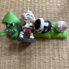 Splatoon minifigures, set of 4, sold as a bundle (junk/junk).