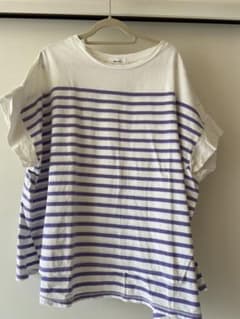 ニコアンド　ボーダーカットソー Tシャツのサムネイル