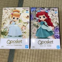 ディズニー プリンセス キューポスケット フィギュア シンデレラ　アリエルのサムネイル