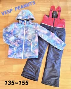 VESP  スキーウェア ブルー系　上下セットのサムネイル