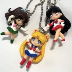 [Set of 3] Pretty Guardian Sailor Moon Sailor Moon Swing Keychain