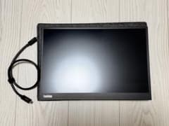 ThinkVision M14d モバイルモニター 保証27年6月付 - メルカリ
