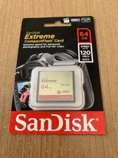 VAIO様専用【新品未開封】SanDisk Extreme 64GB（CFカードのサムネイル