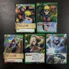 NARUTO ミラバト SR ナルト カカシ 我愛羅 5枚 - メルカリ
