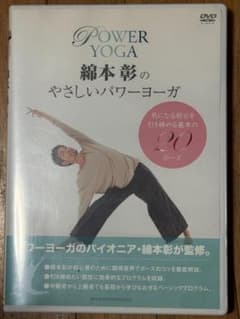 【動作確認済】DVD 綿本彰のやさしいパワーヨガ 気になる部分を引き締めるのサムネイル