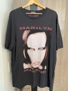 H&M マリリンマンソン　オーバーサイズ　Tシャツ　Mvintagejustinのサムネイル