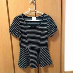 ☆riku&han様専用☆  ペプラムトップスのサムネイル
