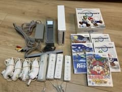 Nintendo Wii 本体 リモコン4個 ゲームソフト5本 - メルカリ