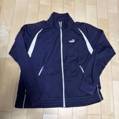 USA直輸入　oldPUMA トラックジャケット ネイビー ホワイトのサムネイル