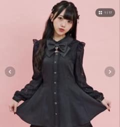 レースボレロ風丸襟セットアップのサムネイル