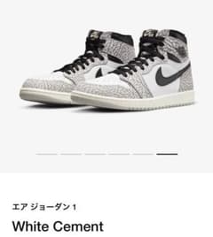 Nike Air Jordan 1 High OG "White Cement"のサムネイル