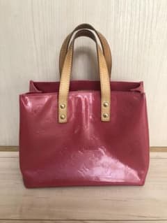 正規品！ルイ・ヴィトン リードPM フランボワーズ トート ヴェルニのサムネイル