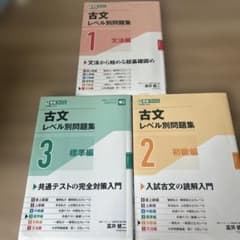 古文レベル別問題集①②③のサムネイル