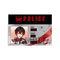 あっとくん AMPTAK×COLORS 警察ID風カードのサムネイル