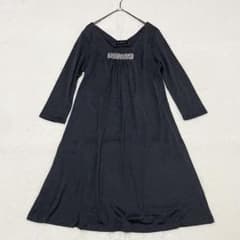 ダーマコレクション チュニック ワンピース 絹100% 黒 - メルカリ