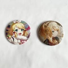 プロセカ 鏡音リン グリッター缶バッジ vol.28A vol.10B - メルカリ
