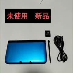 未使用　新品　3dsll ブルーブラックのサムネイル