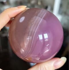 高品質 ピンク瑪瑙 ピンクアゲート BIGスフィア 6.6センチ - メルカリ