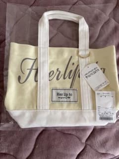 Canvas Mini Tote トートバッグ herlipto ルミネ - メルカリ