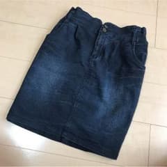 大きいサイズ♡ストレッチ デニム スカートのサムネイル