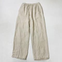 semoh セモー Linen Pin Tuck Trousers 麻100 - メルカリ