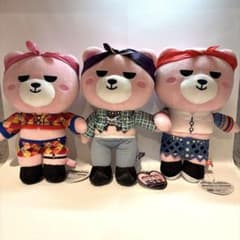 BLACKPINK × KRUNK BIGぬいぐるみ 3個セット - メルカリ