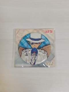 名探偵コナン 怪盗キッド メタリック缶バッジ - メルカリ