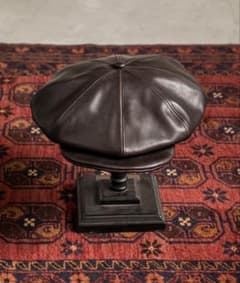mrfatman LEATHER HILLBILLY CASQUETTE