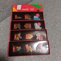 コカ・コーラ オリンピック ピンバッジ セットのサムネイル